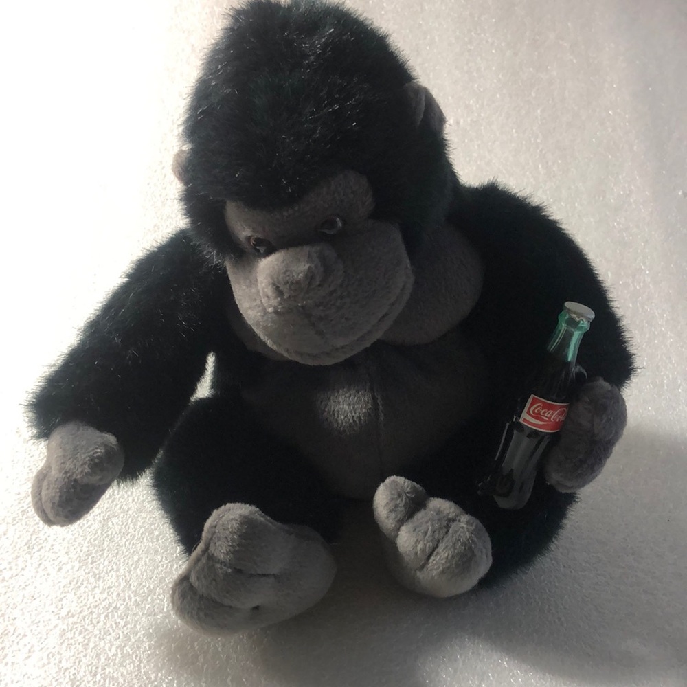 Coca-Cola- plush collection- sitting toy